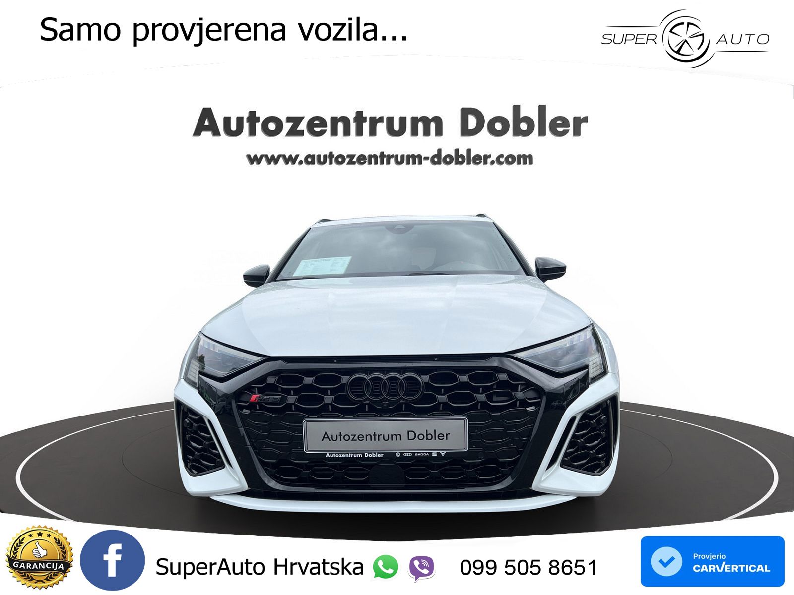 Audi RS3 SB 2.5 TFSI quattro S tronic 400 KS, ACC+KAM+GR SJED+VIRT+ASIST+MASAŽA