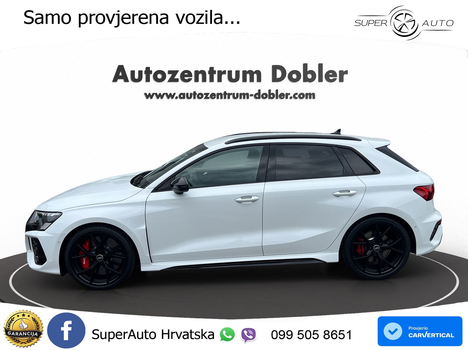 Audi RS3 SB 2.5 TFSI quattro S tronic 400 KS, ACC+KAM+GR SJED+VIRT+ASIST+MASAŽA