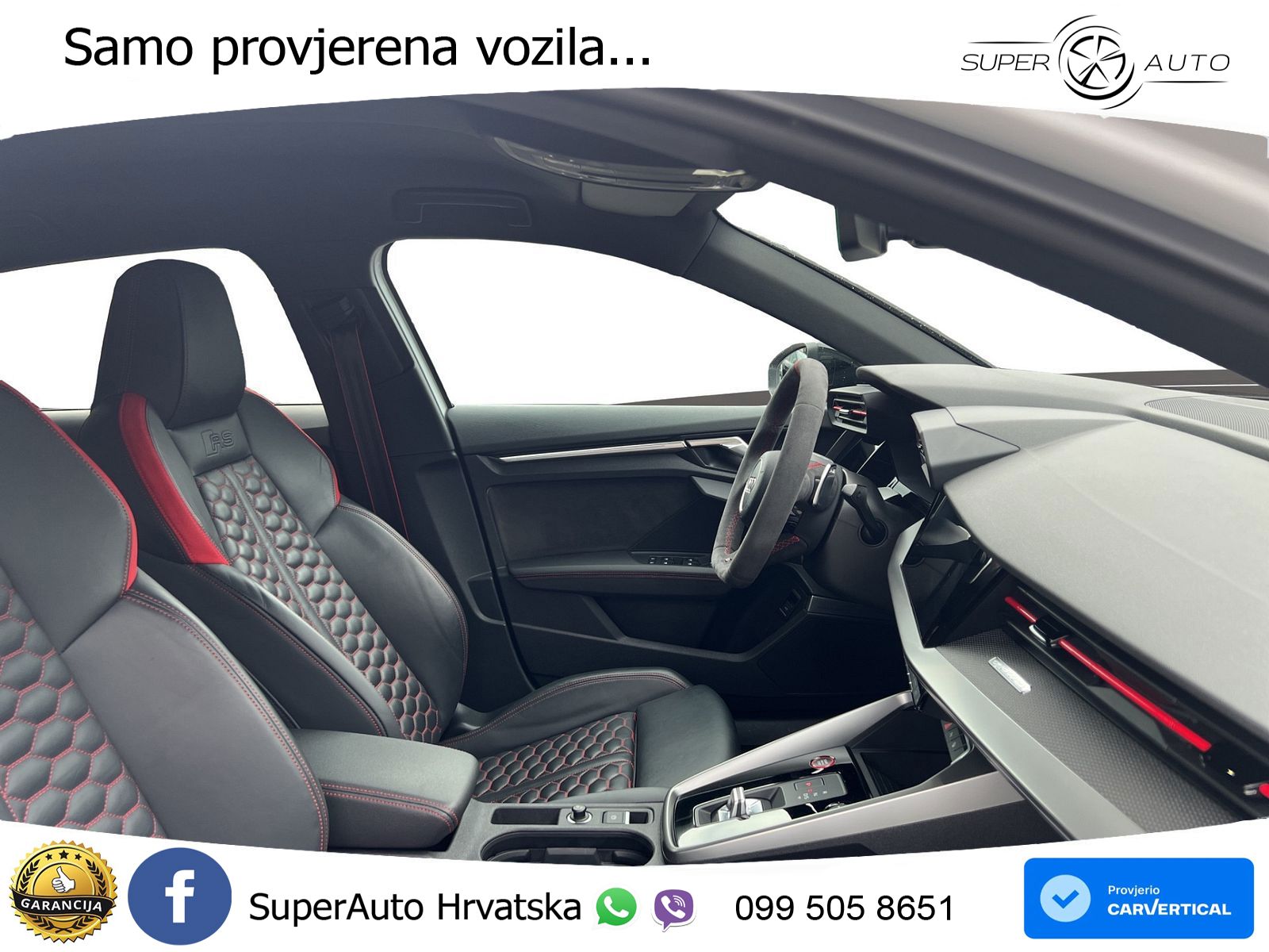 Audi RS3 SB 2.5 TFSI quattro S tronic 400 KS, ACC+KAM+GR SJED+VIRT+ASIST+MASAŽA
