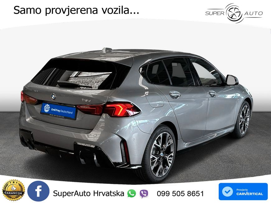 BMW 118d Aut. M Sport 150 KS, KAM+HEAD+GR SJED+PARK