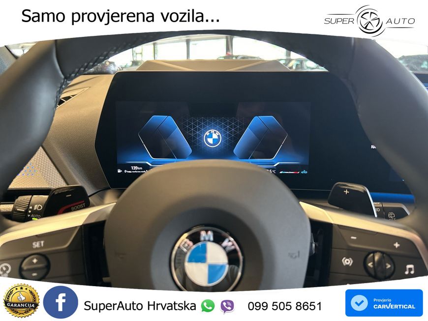BMW 118d Aut. M Sport 150 KS, KAM+HEAD+GR SJED+PARK