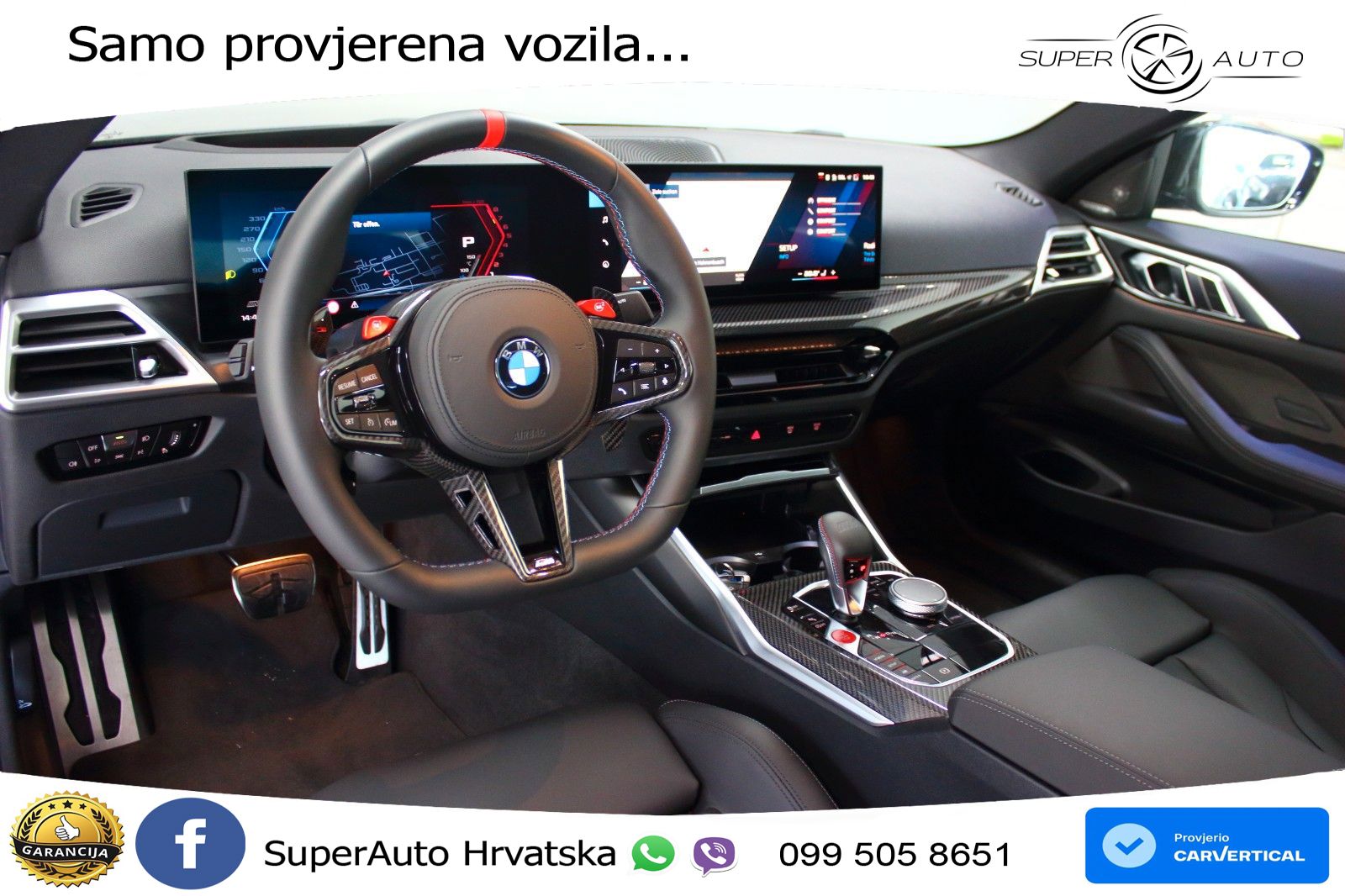 BMW M4 Competition 3.0 M Sport 510 KS, PANO+ZRAČ+KAM+GR SJED+KEY+HEAD+LANE