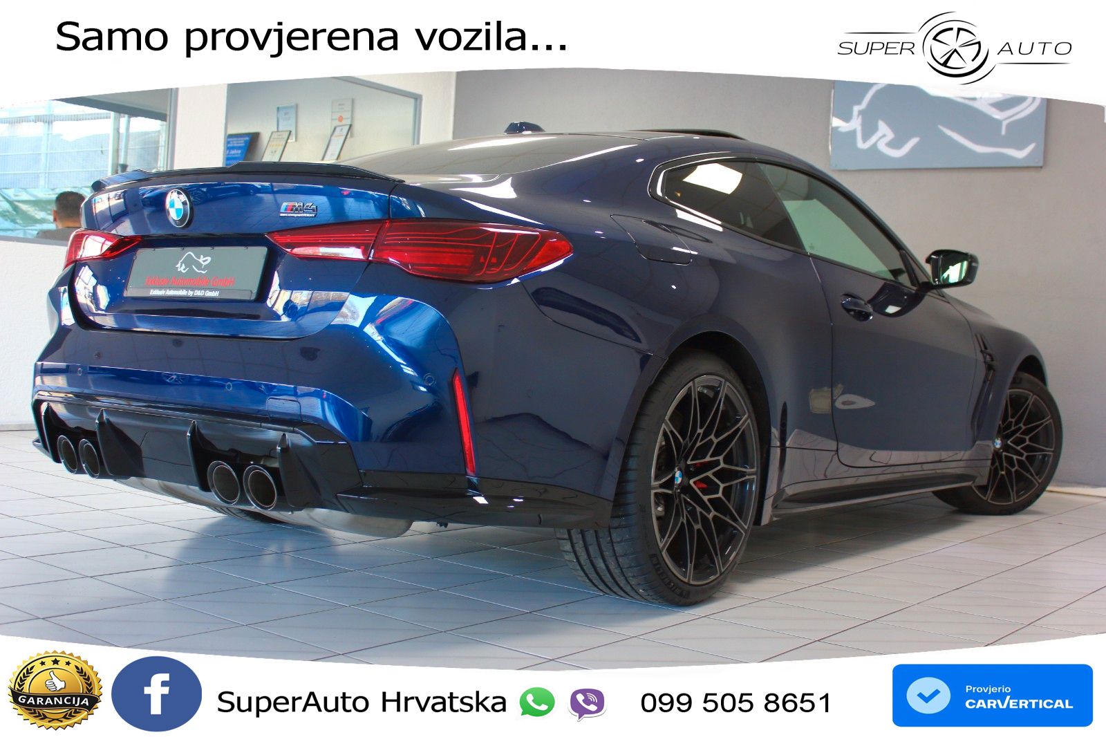 BMW M4 Competition 3.0 M Sport 510 KS, PANO+ZRAČ+KAM+GR SJED+KEY+HEAD+LANE