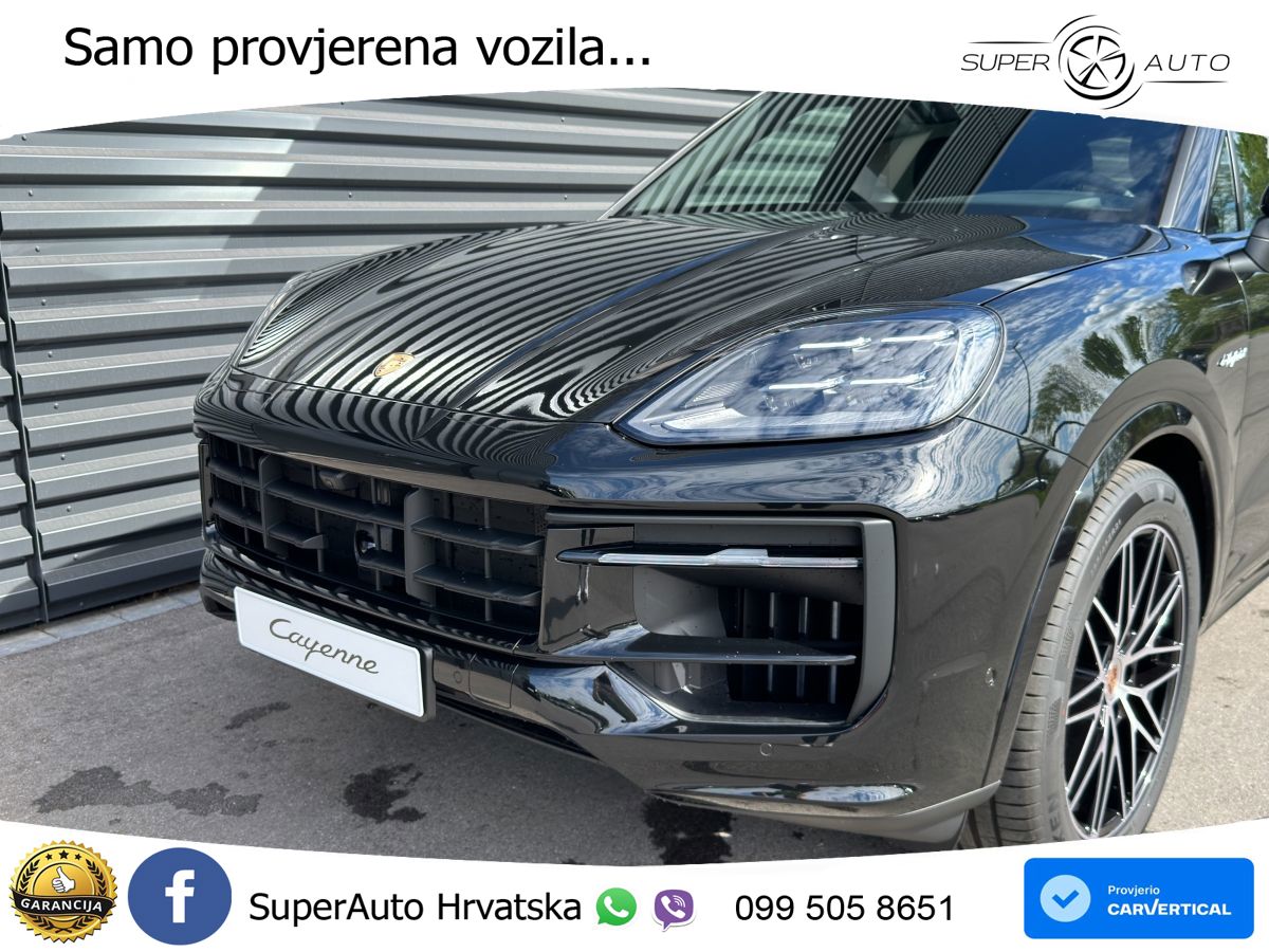 Porsche Cayenne E-Hybrid 3.0 470 KS, ZRAČNI+ACC+360+MATRIX+GR SJED+PANO+CHRONO