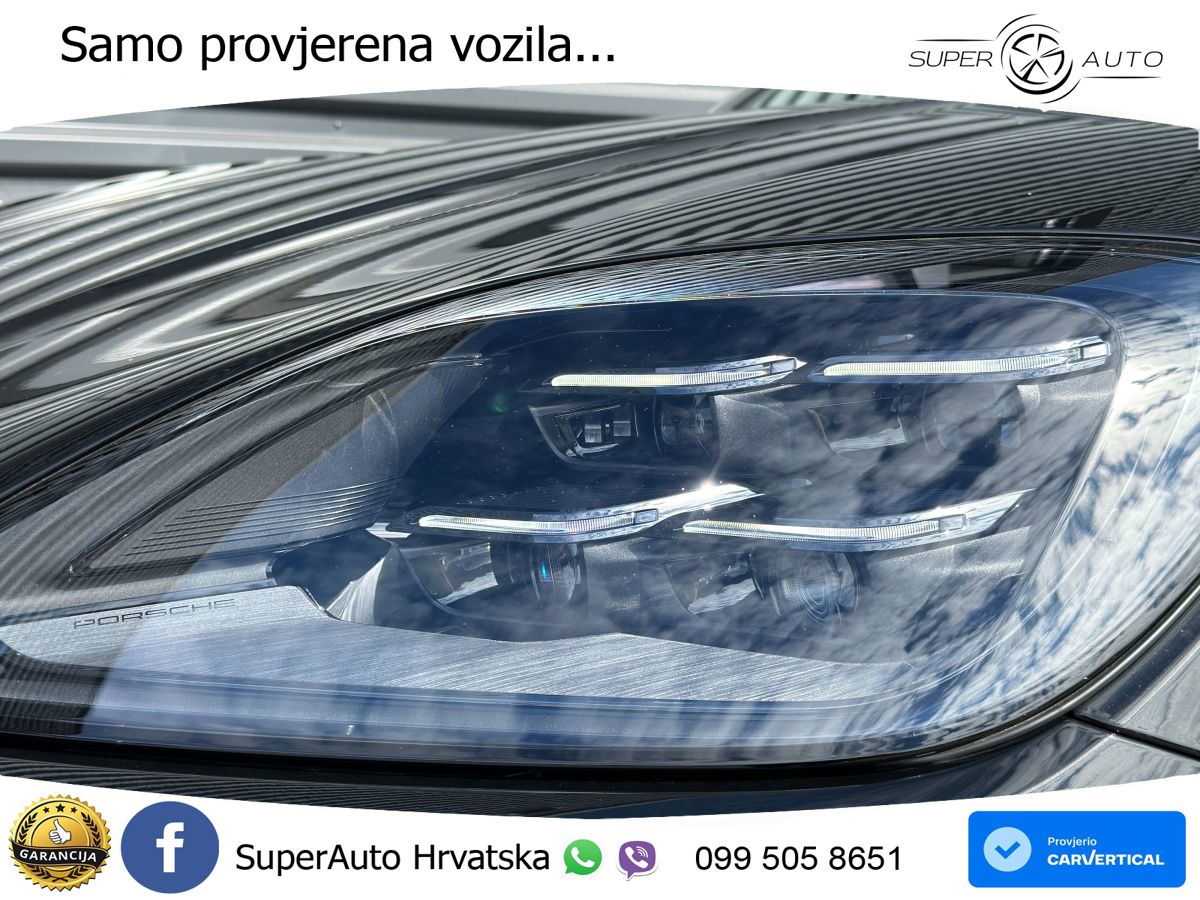 Porsche Cayenne E-Hybrid 3.0 470 KS, ZRAČNI+ACC+360+MATRIX+GR SJED+PANO+CHRONO