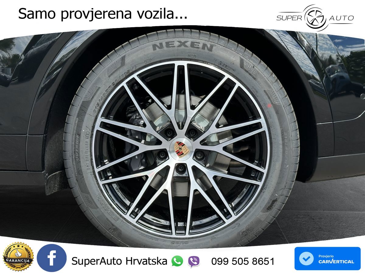 Porsche Cayenne E-Hybrid 3.0 470 KS, ZRAČNI+ACC+360+MATRIX+GR SJED+PANO+CHRONO