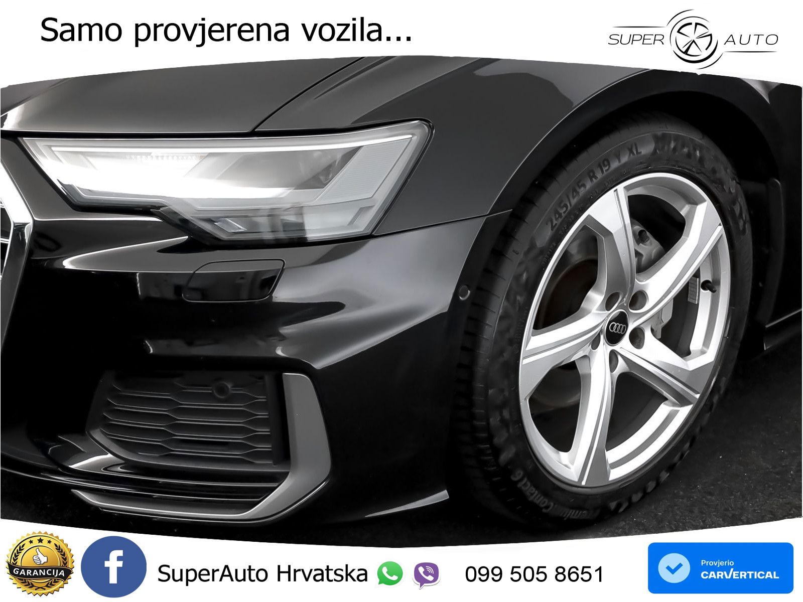 Audi A6 40 TDI quattro ultra S tronic 2x S line 204 KS, ACC+360+GR SJED+HEAD