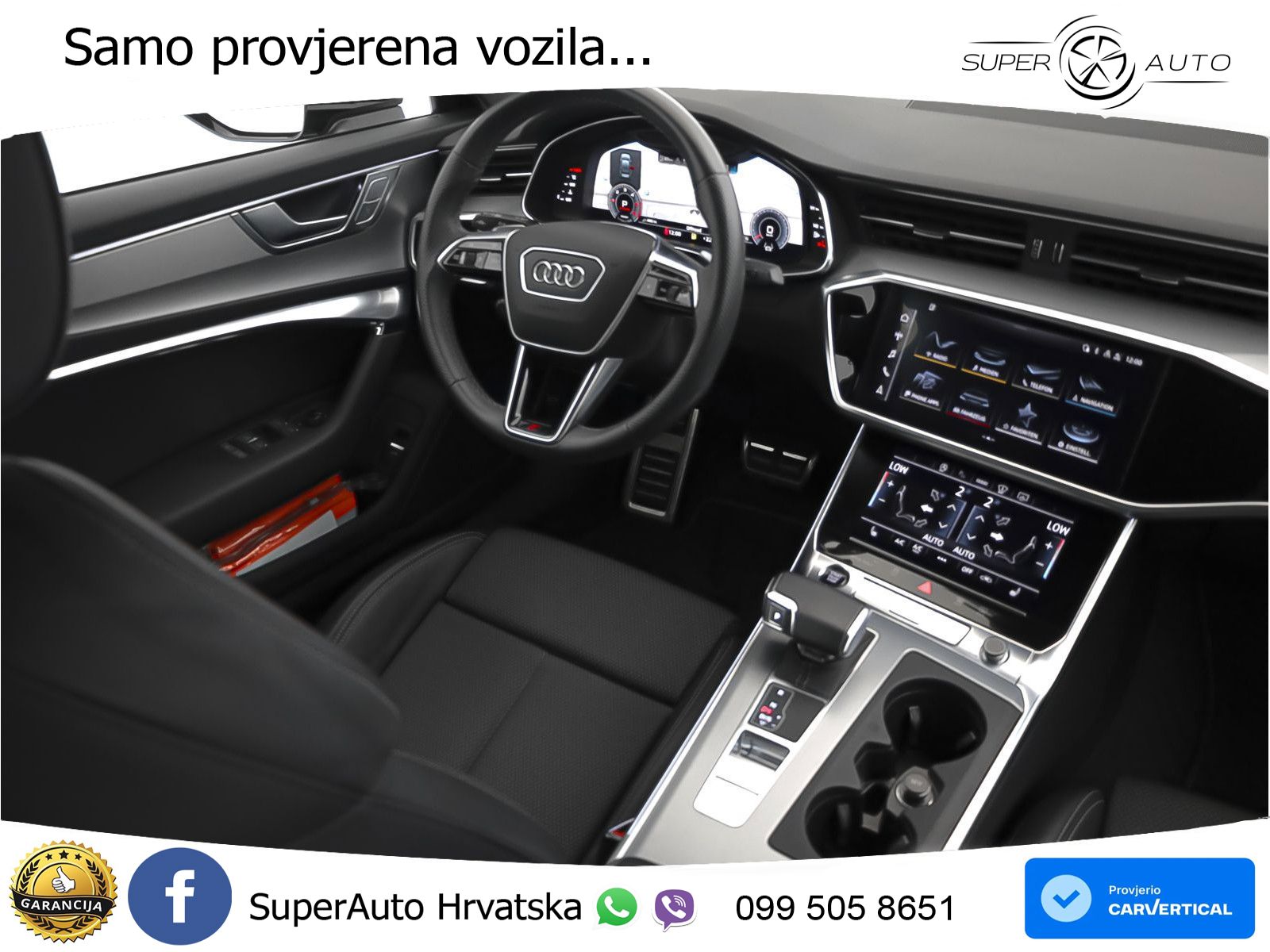 Audi A6 40 TDI quattro ultra S tronic 2x S line 204 KS, ACC+360+GR SJED+HEAD