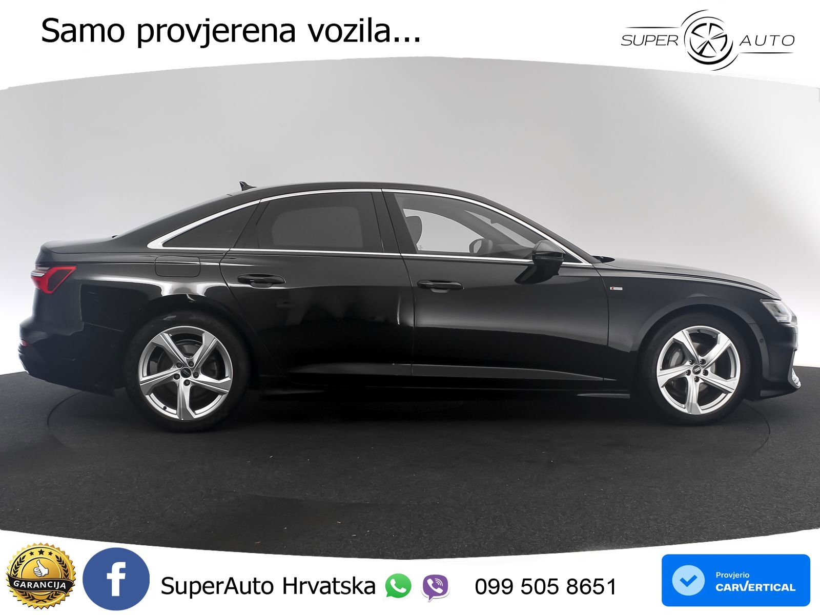 Audi A6 40 TDI quattro ultra S tronic 2x S line 204 KS, ACC+360+GR SJED+HEAD
