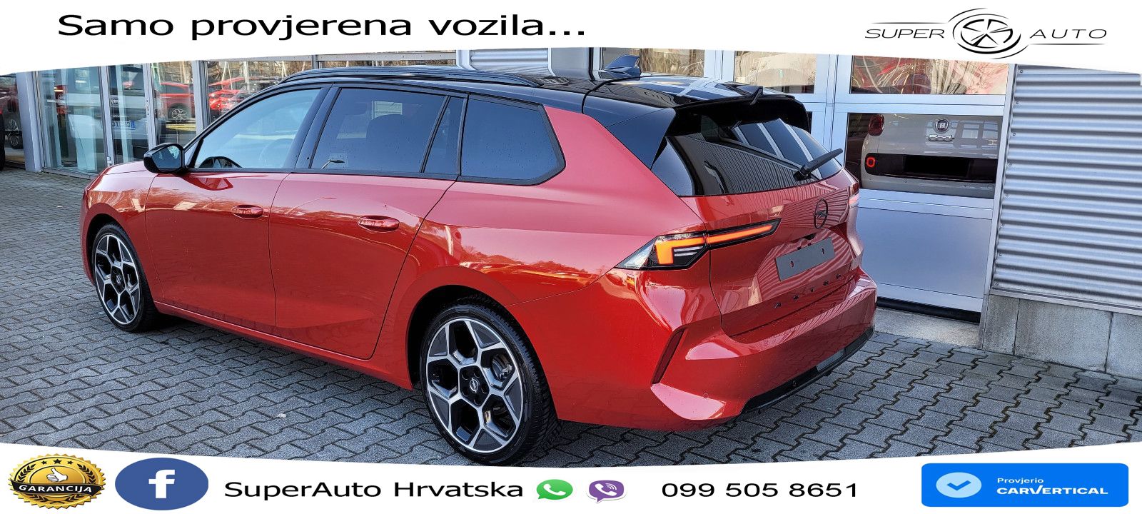 Opel Astra ST 1.5d Aut. Ultimate 130 KS, LED+ACC+PANO+4xGR SJED+360+HEAD