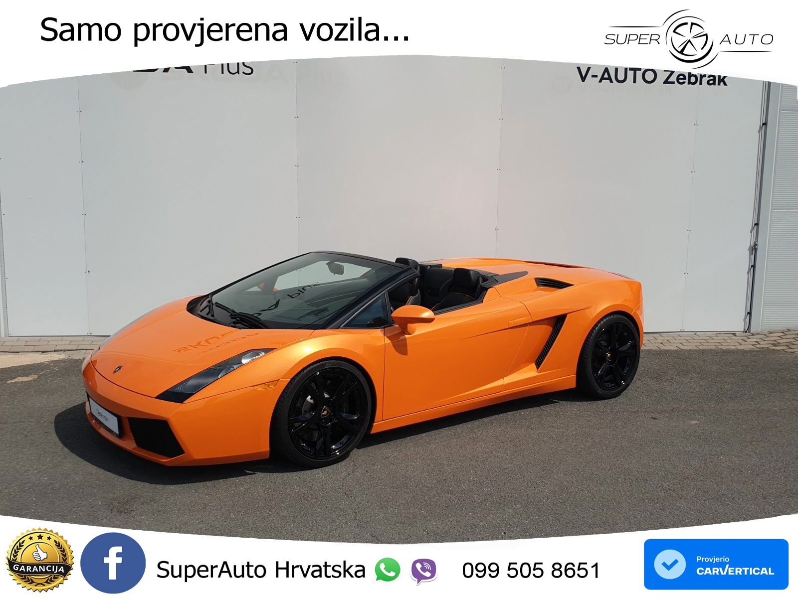 Lamborghini Gallardo Spyder 5.0 V10 AWD Aut. 519 KS