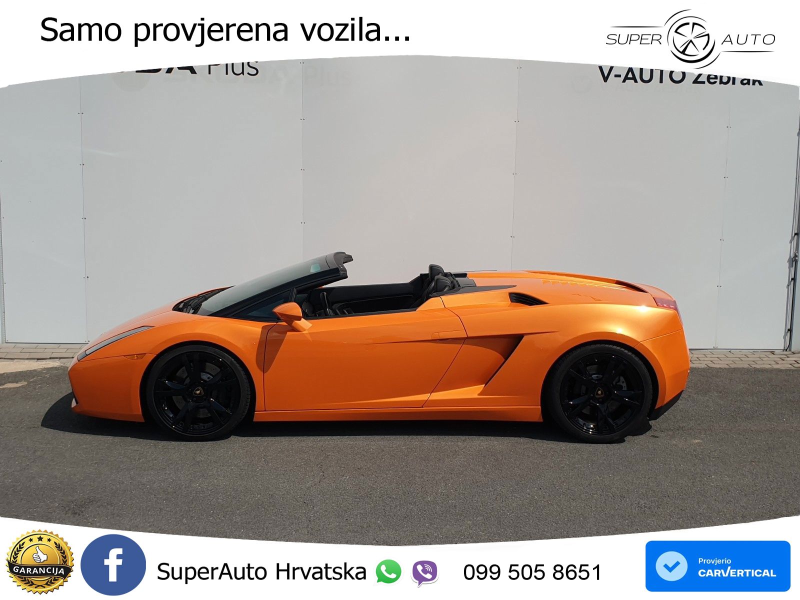 Lamborghini Gallardo Spyder 5.0 V10 AWD Aut. 519 KS