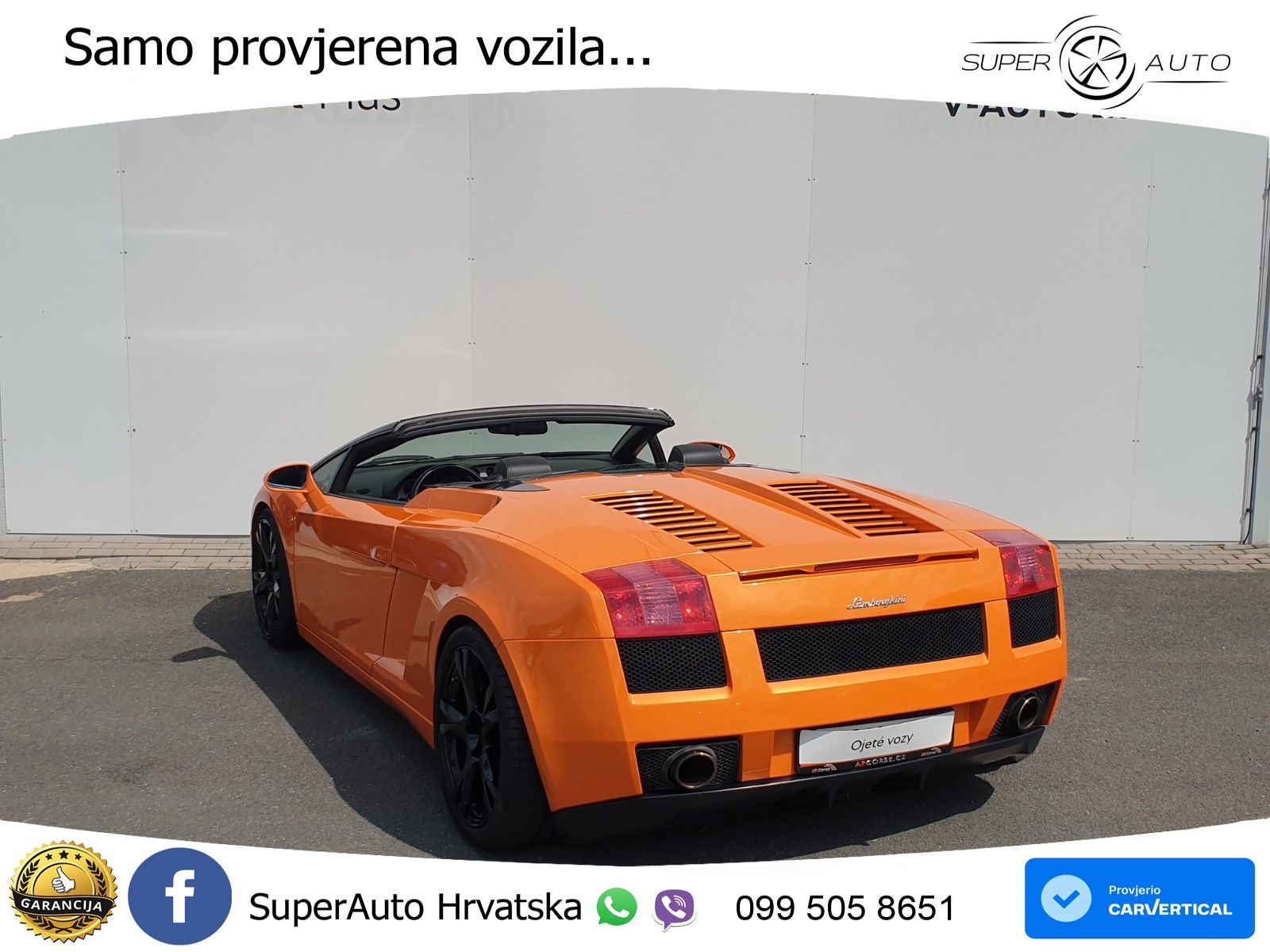 Lamborghini Gallardo Spyder 5.0 V10 AWD Aut. 519 KS