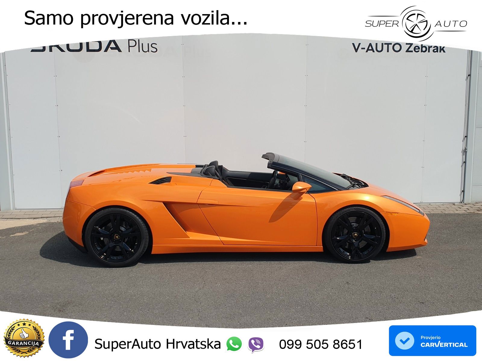 Lamborghini Gallardo Spyder 5.0 V10 AWD Aut. 519 KS