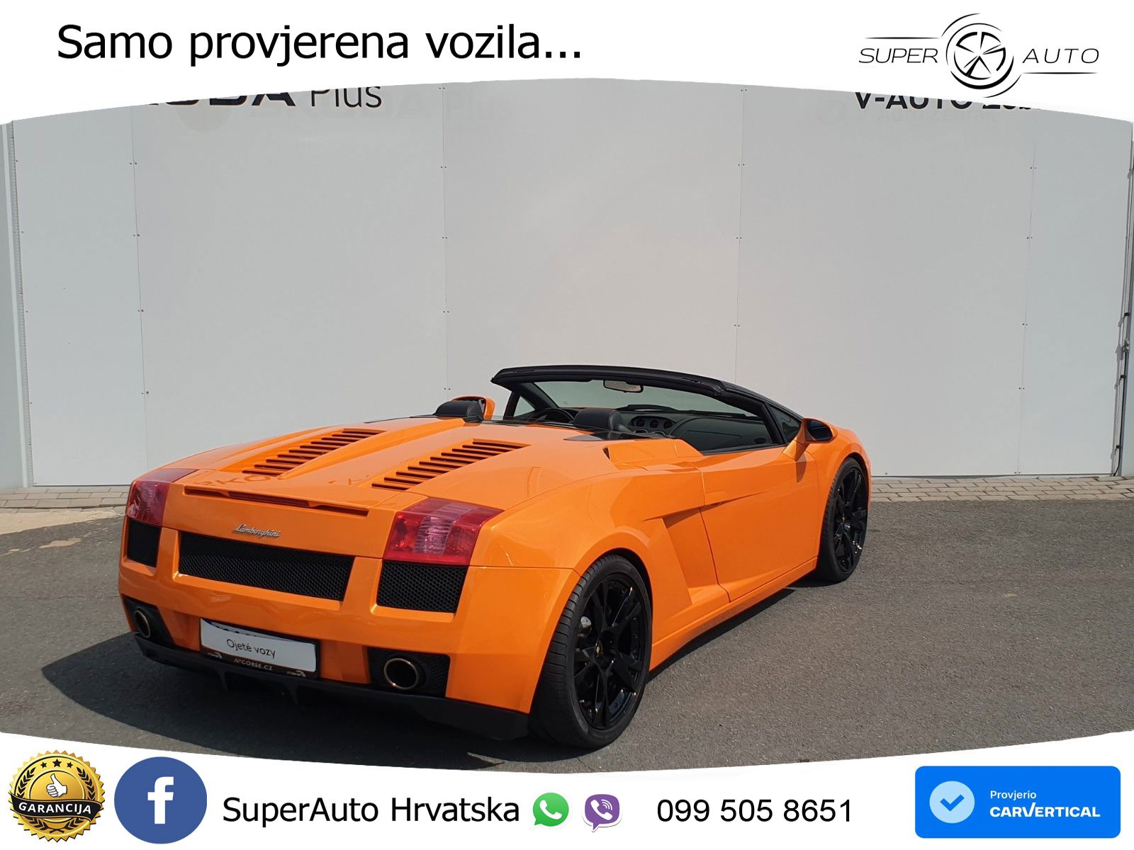 Lamborghini Gallardo Spyder 5.0 V10 AWD Aut. 519 KS