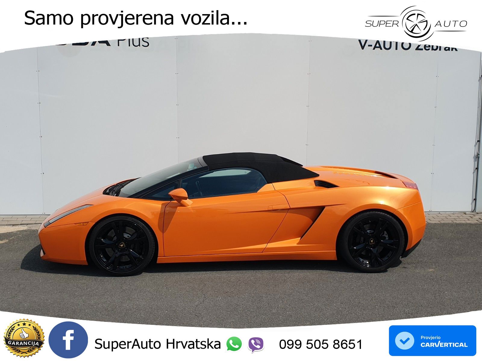 Lamborghini Gallardo Spyder 5.0 V10 AWD Aut. 519 KS
