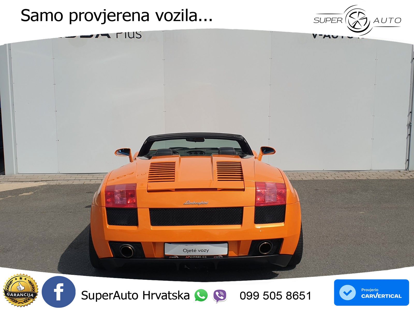 Lamborghini Gallardo Spyder 5.0 V10 AWD Aut. 519 KS
