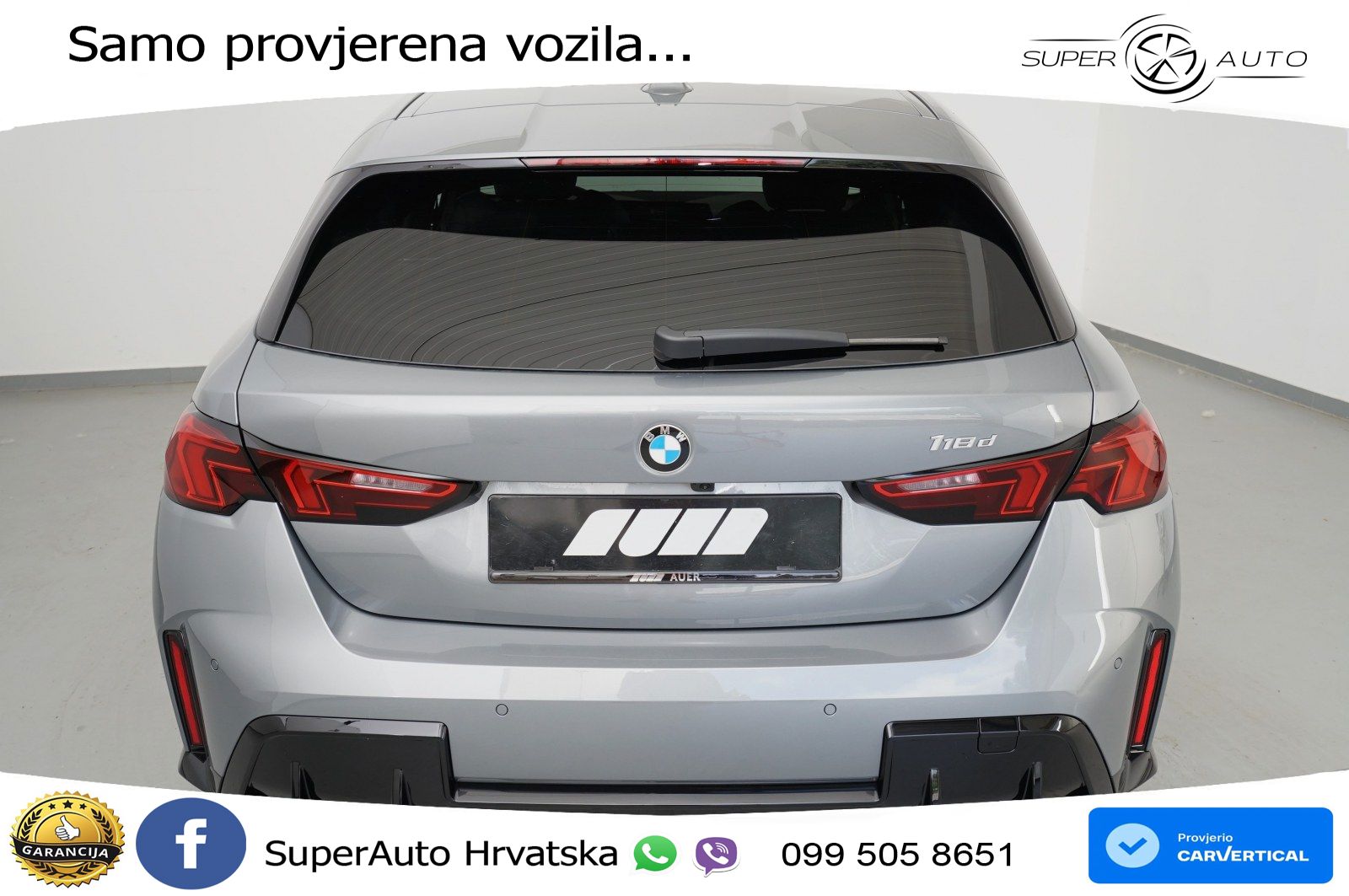 BMW 118d Aut. Sport 150 KS, LED+ACC+VIRT+KAM+PARK