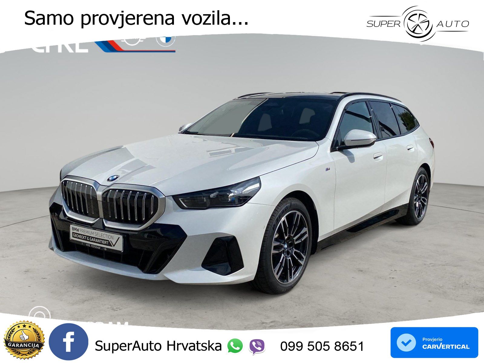 BMW Touring 520d xDrive Aut. M Sport 197 KS, HEAD+VIRT+NAVI