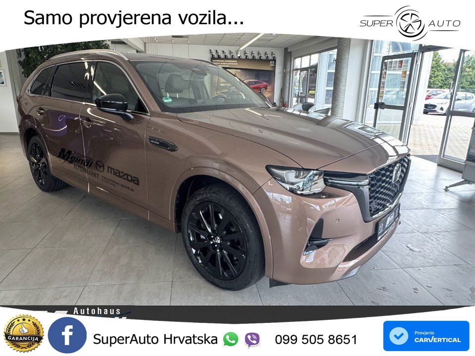 Mazda CX-80 3.3 e-Skyactiv AWD Aut. Homura 254 KS, PANO+360+ACC+GR SJED+KEY+LANE