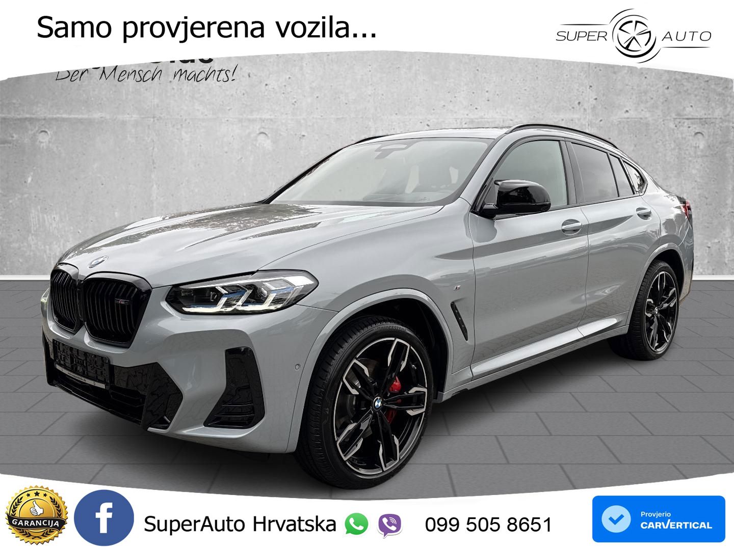 BMW X4 M40i xDrive Aut. 360 KS, LED+ACC+PANO+4xGR SJED+HEAD+360