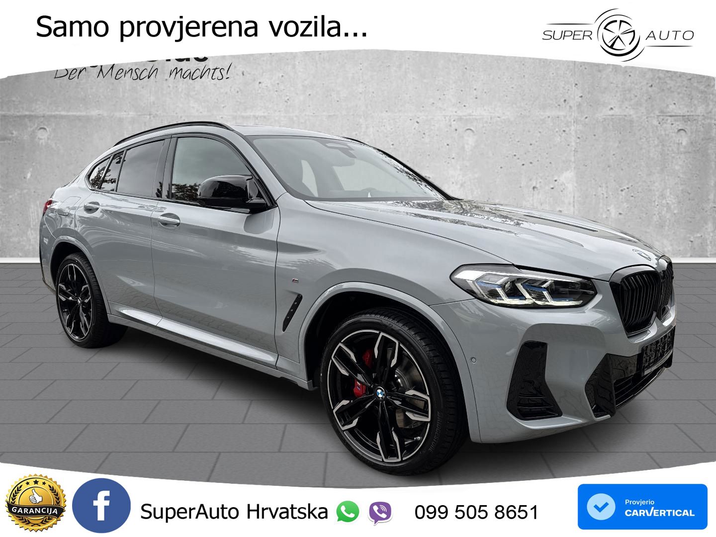 BMW X4 M40i xDrive Aut. 360 KS, LED+ACC+PANO+4xGR SJED+HEAD+360