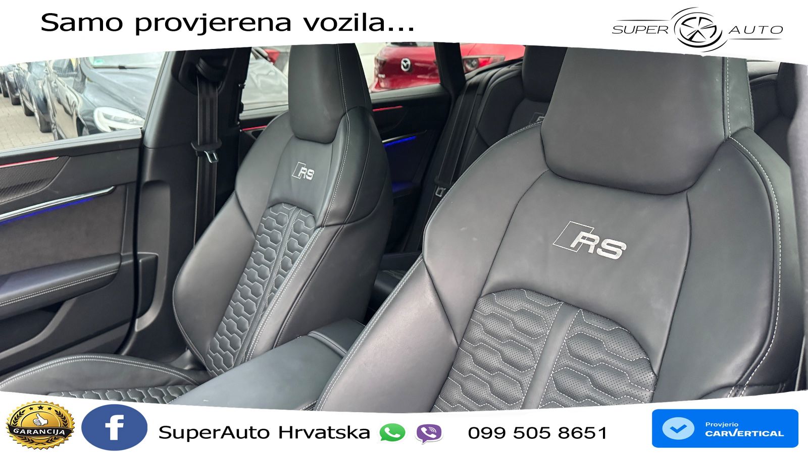 Audi RS7 SB performance 4.0 TFSI V8 quattro Aut. 630 KS, ACC+360+4xGR SJED+PANO