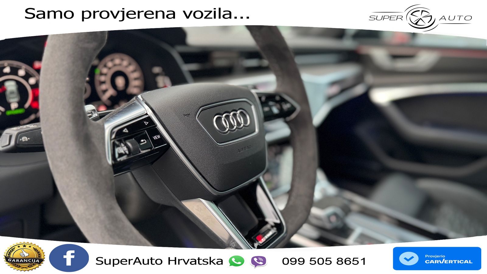 Audi RS7 SB performance 4.0 TFSI V8 quattro Aut. 630 KS, ACC+360+4xGR SJED+PANO