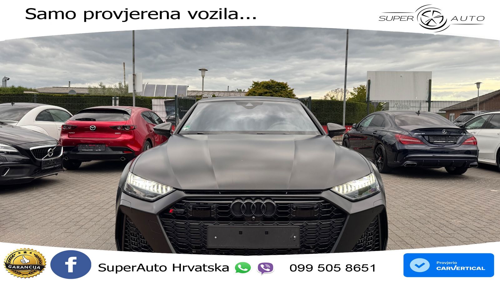 Audi RS7 SB performance 4.0 TFSI V8 quattro Aut. 630 KS, ACC+360+4xGR SJED+PANO