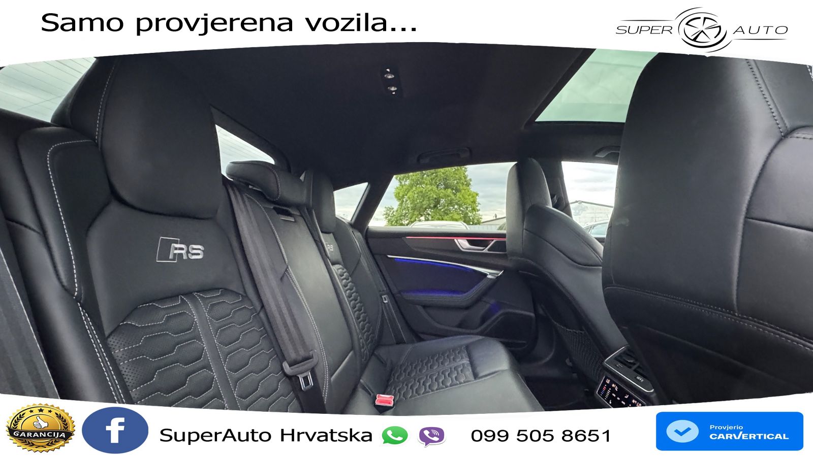 Audi RS7 SB performance 4.0 TFSI V8 quattro Aut. 630 KS, ACC+360+4xGR SJED+PANO