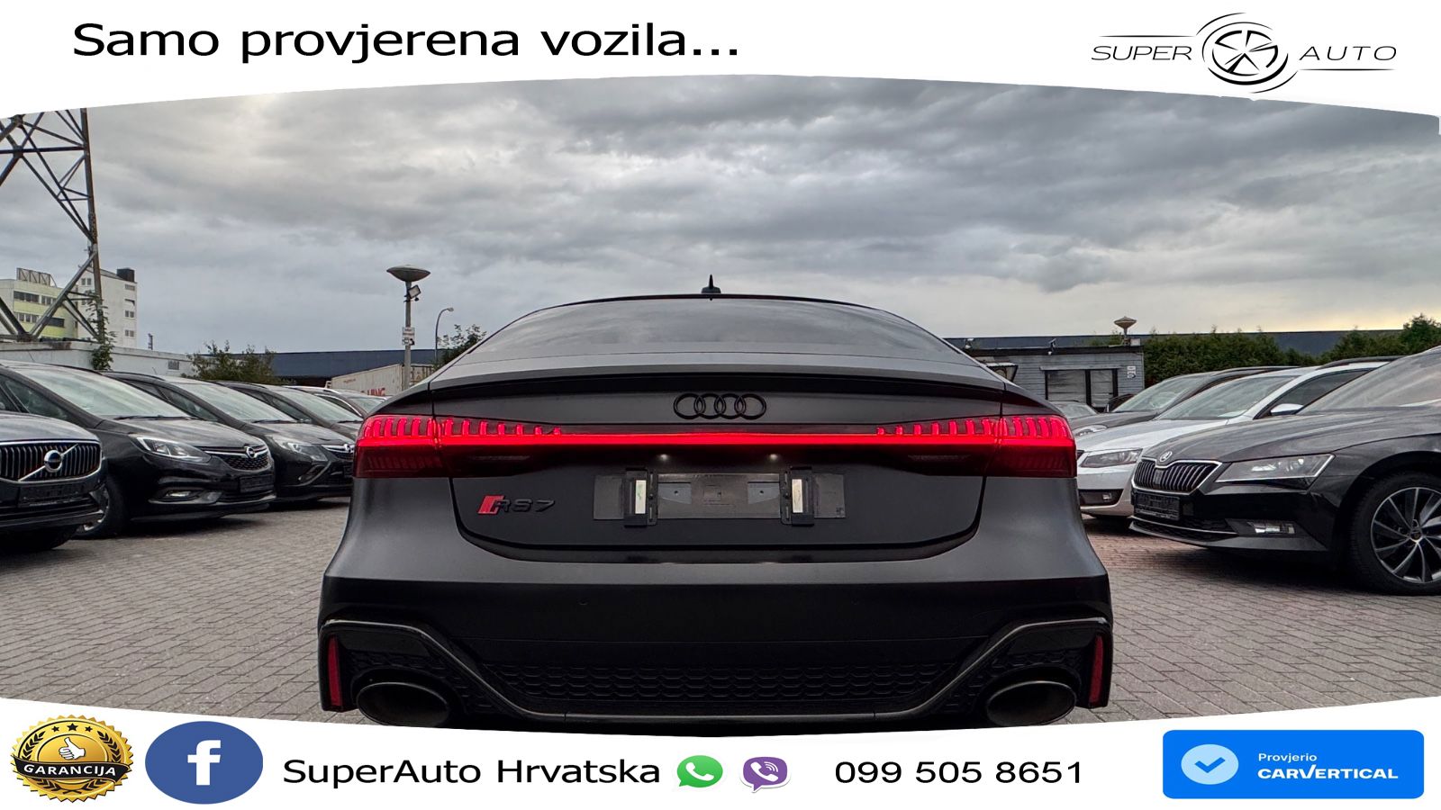 Audi RS7 SB performance 4.0 TFSI V8 quattro Aut. 630 KS, ACC+360+4xGR SJED+PANO