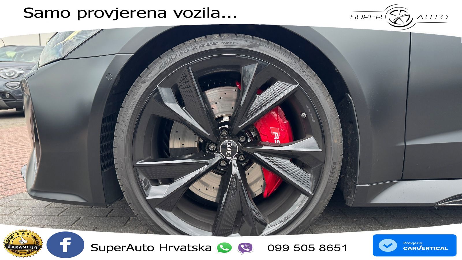 Audi RS7 SB performance 4.0 TFSI V8 quattro Aut. 630 KS, ACC+360+4xGR SJED+PANO
