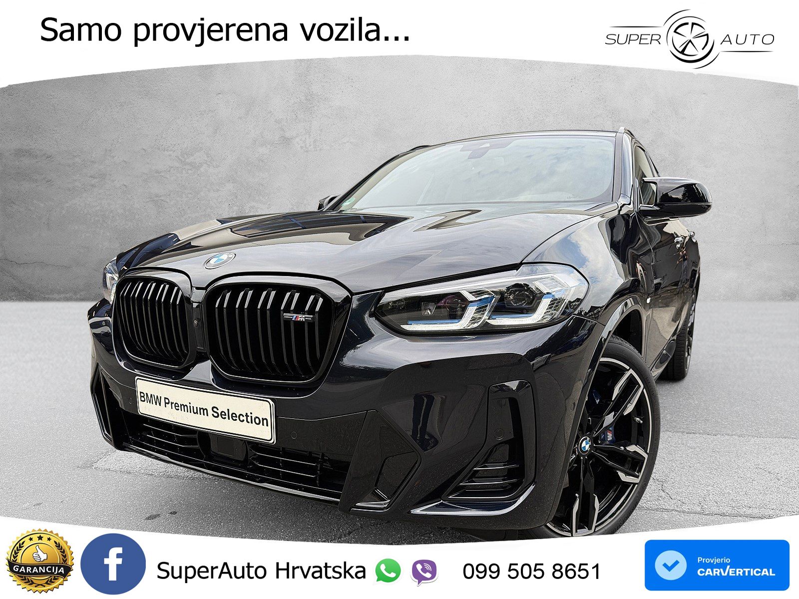 BMW X4 M40i xDrive Aut. 360 KS, LED+ACC+HEAD+GR SJED+VIRT+PARK