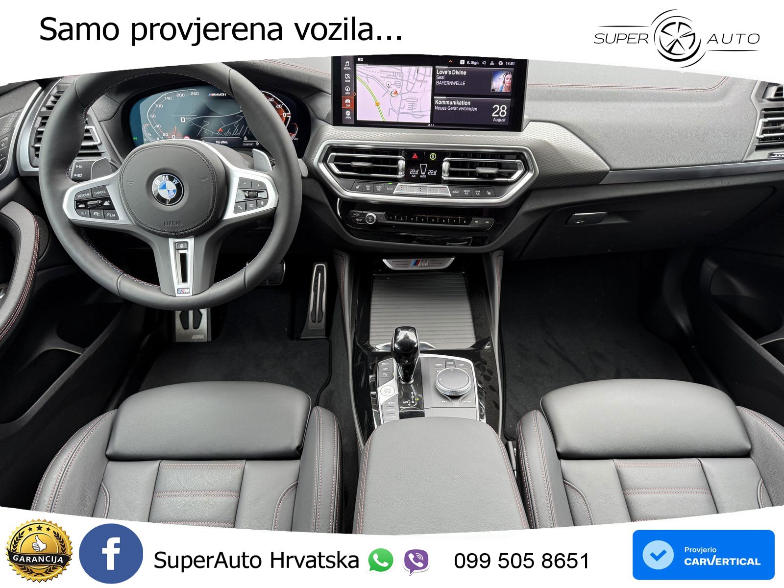 BMW X4 M40i xDrive Aut. 360 KS, LED+ACC+HEAD+GR SJED+VIRT+PARK