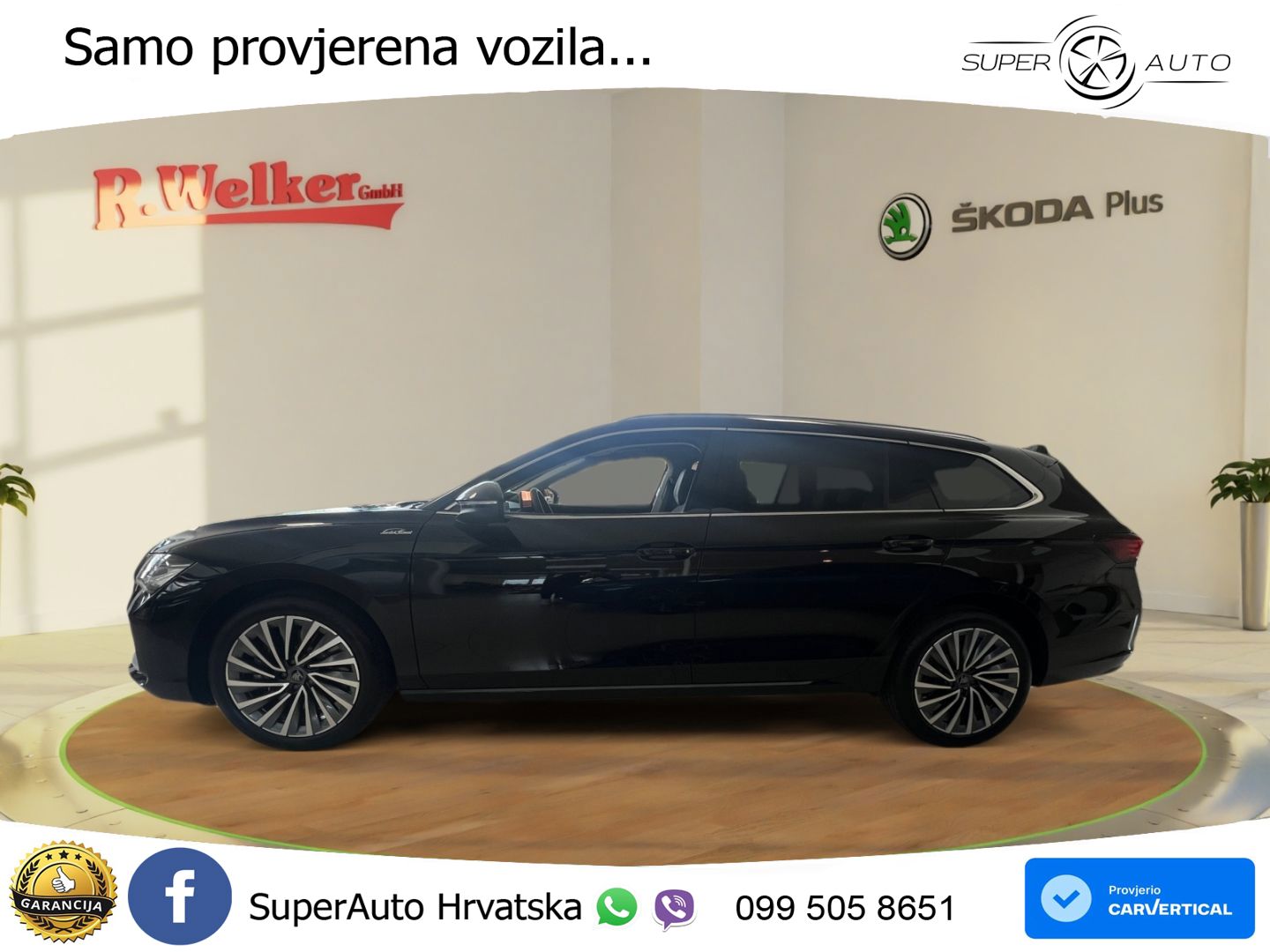 Škoda Superb Combi 2.0 TDI 4x4 DSG L&K 193 KS, LED+ACC+PANO+4xGR SJED+KAM+MASAŽA