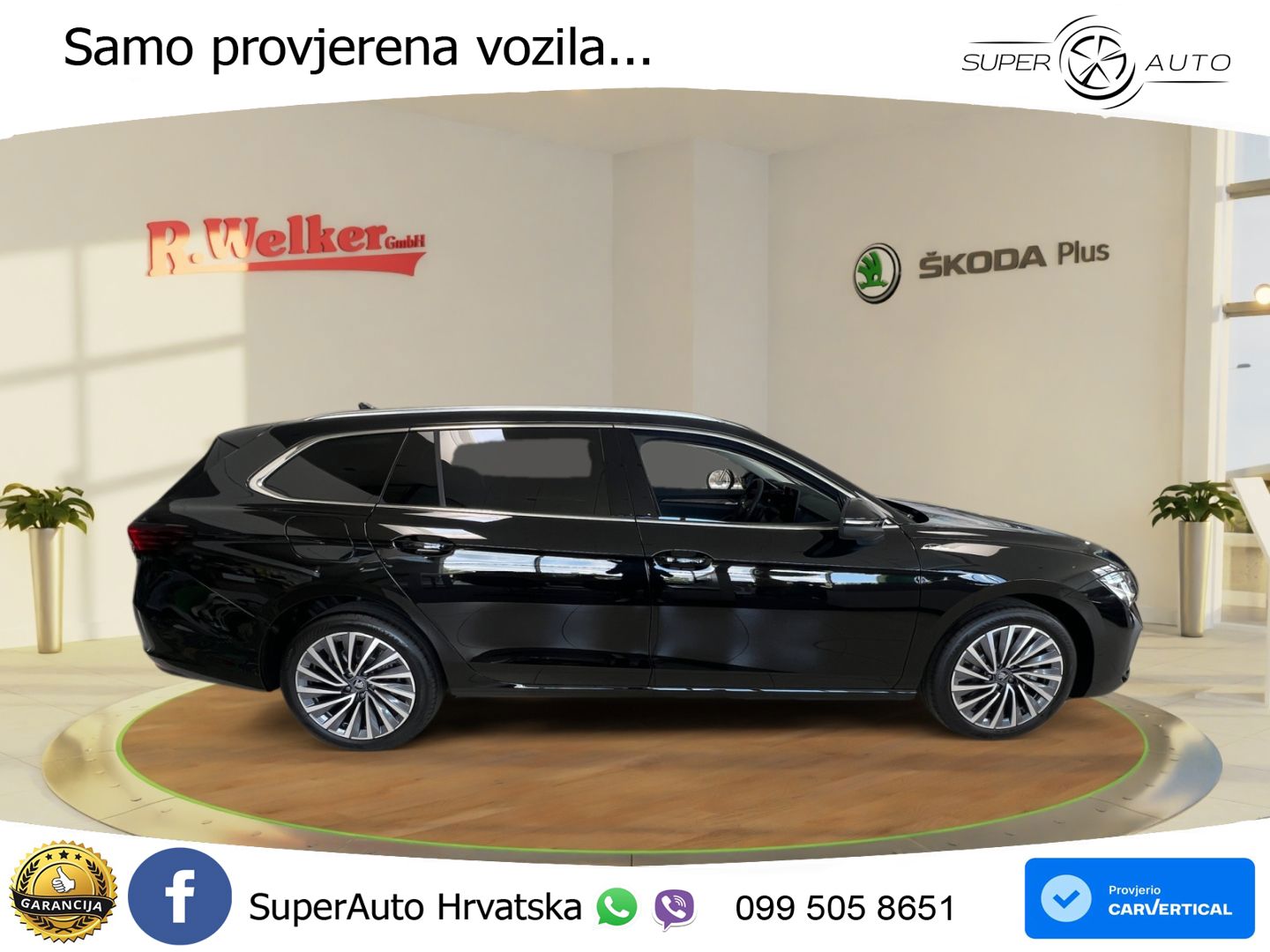 Škoda Superb Combi 2.0 TDI 4x4 DSG L&K 193 KS, LED+ACC+PANO+4xGR SJED+KAM+MASAŽA