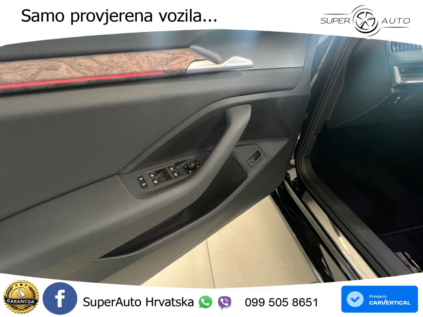 Škoda Superb Combi 2.0 TDI 4x4 DSG L&K 193 KS, LED+ACC+PANO+4xGR SJED+KAM+MASAŽA
