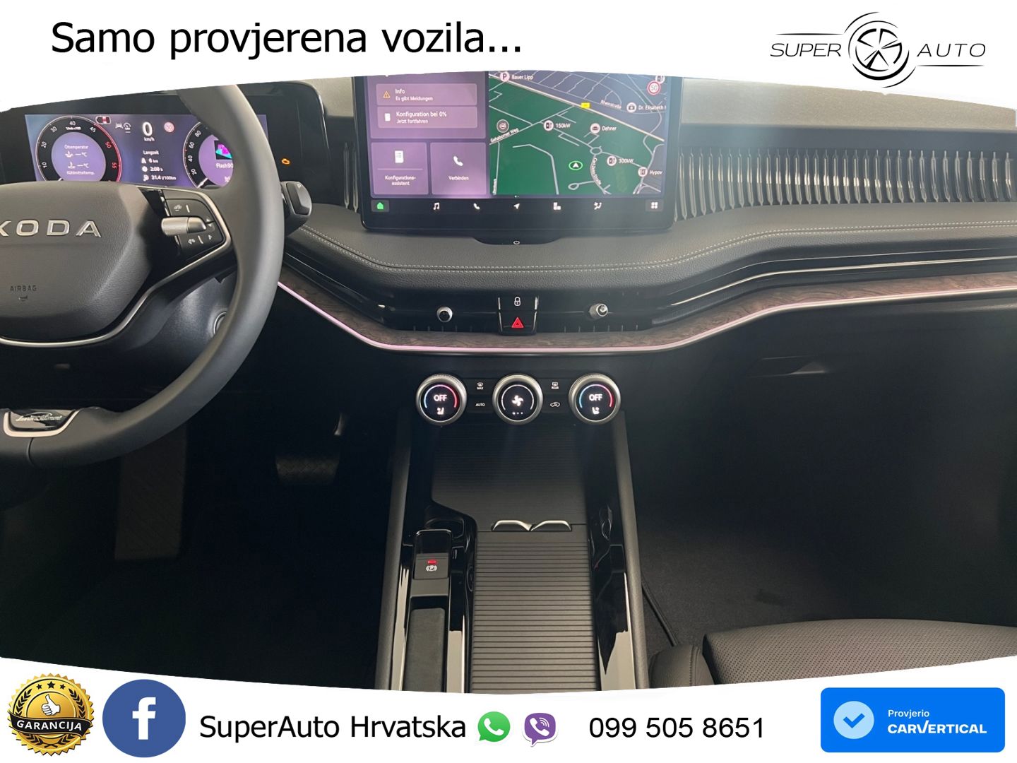 Škoda Superb Combi 2.0 TDI 4x4 DSG L&K 193 KS, LED+ACC+PANO+4xGR SJED+KAM+MASAŽA