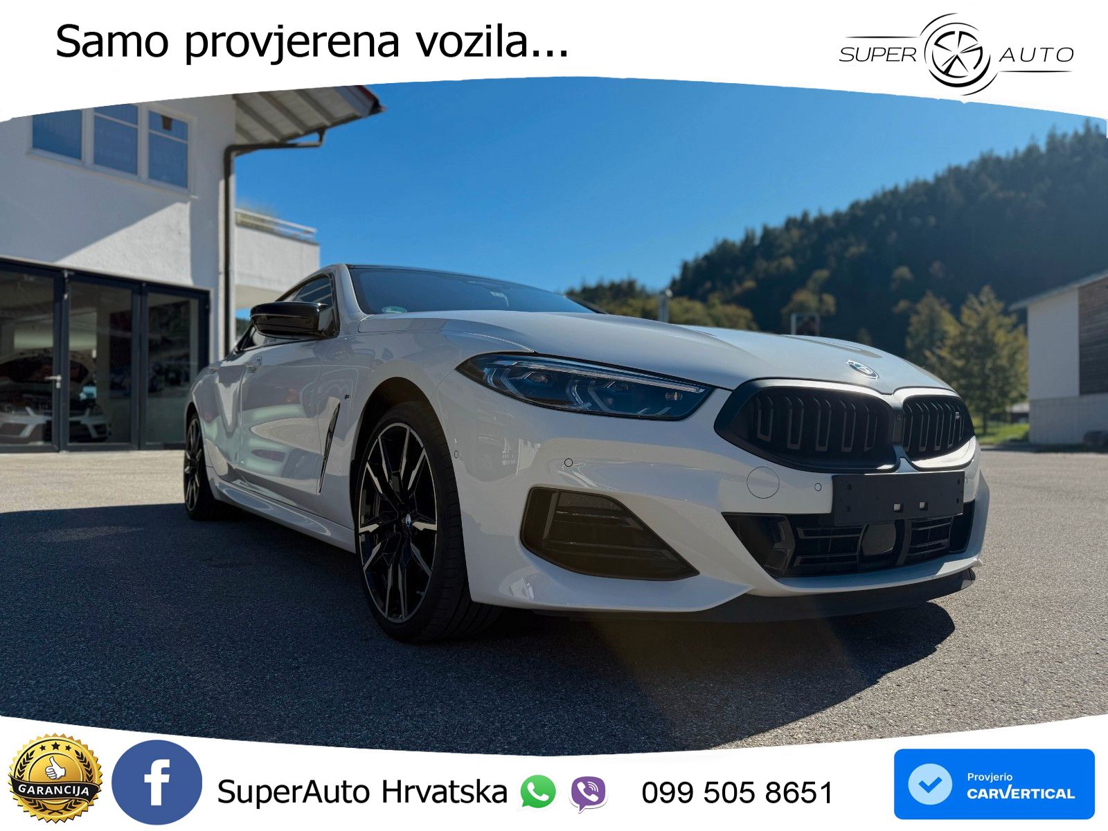 BMW M850i Gran Coupe xDrive Aut. M Sport 530 KS, PANO+360+ACC+GR SJED+KEY+LANE