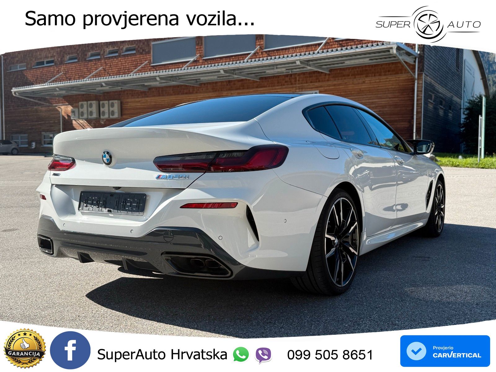 BMW M850i Gran Coupe xDrive Aut. M Sport 530 KS, PANO+360+ACC+GR SJED+KEY+LANE
