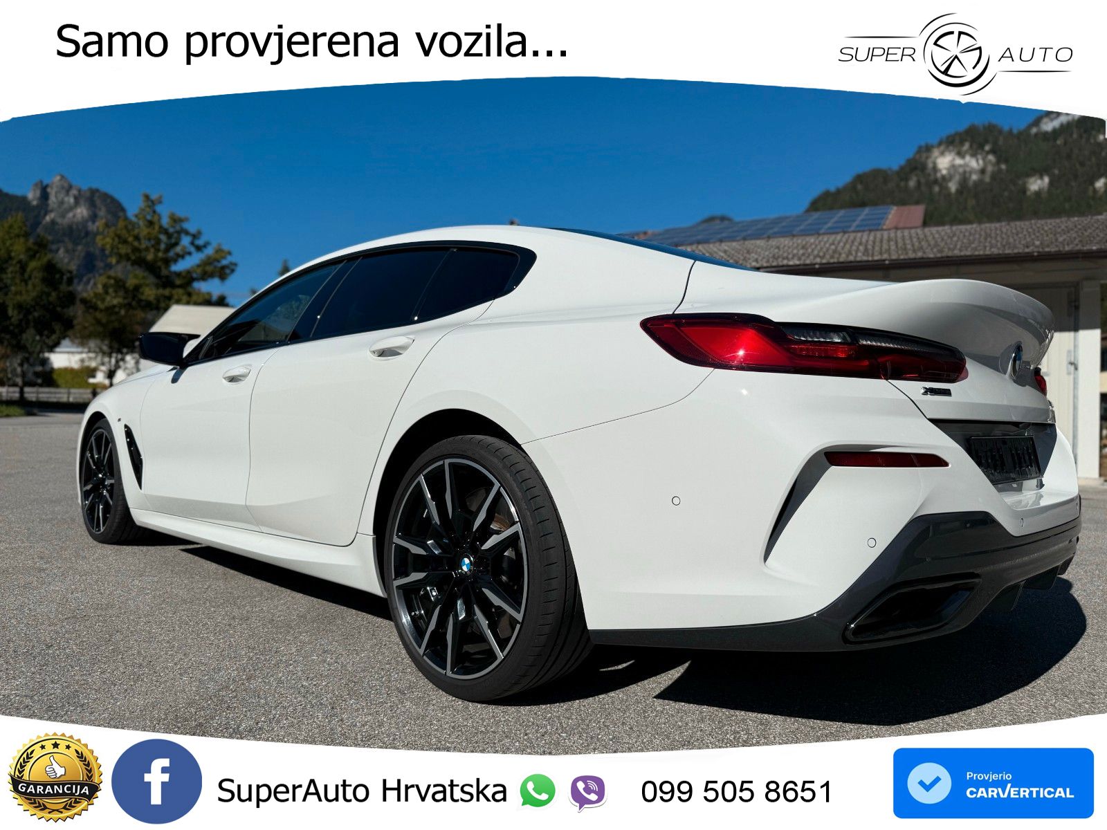 BMW M850i Gran Coupe xDrive Aut. M Sport 530 KS, PANO+360+ACC+GR SJED+KEY+LANE
