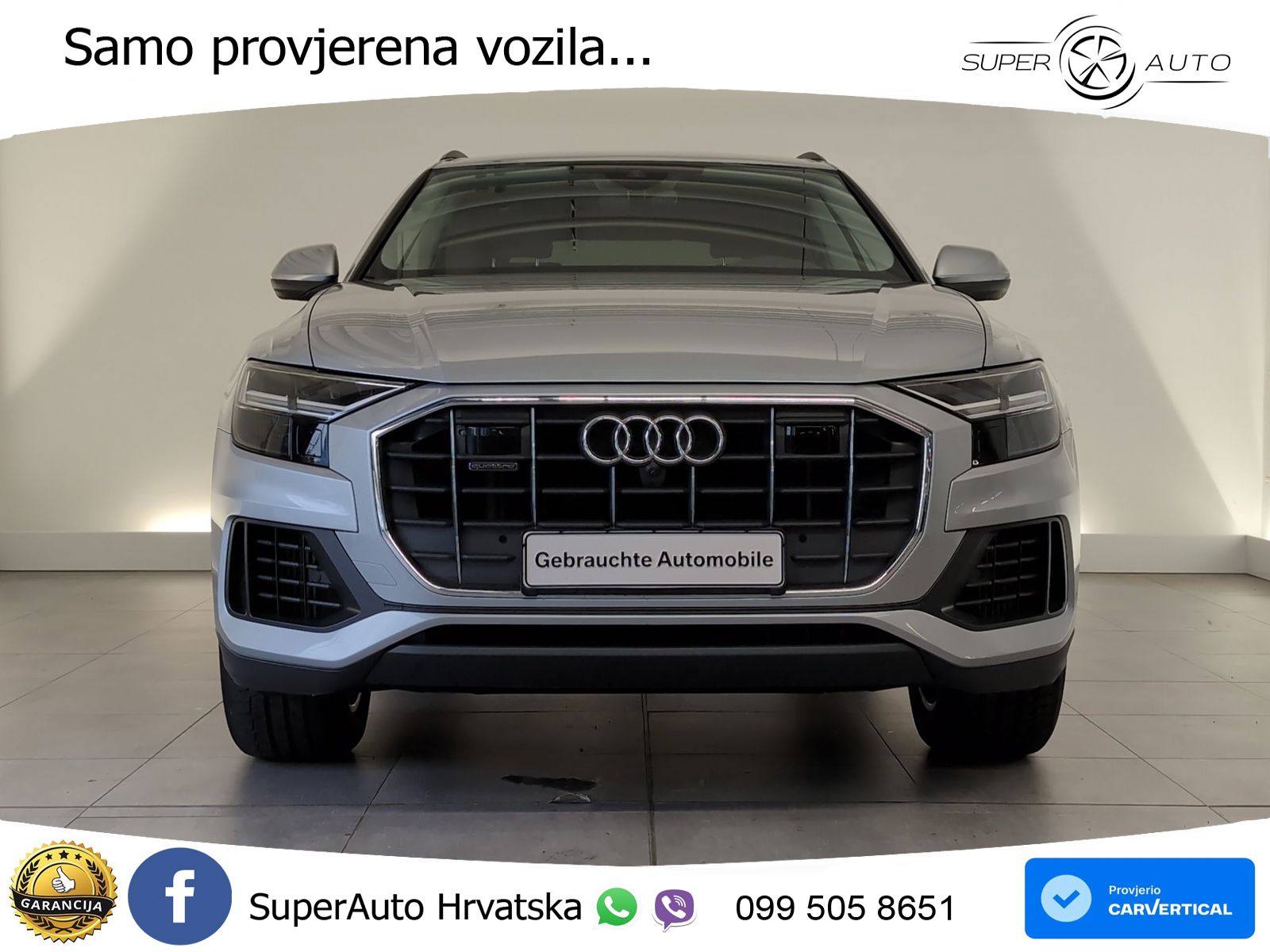 Audi Q8 55 TFSI quattro Aut. 340 KS, ZRAČNI+ACC+360+GR SJED+VIRT+ASIST