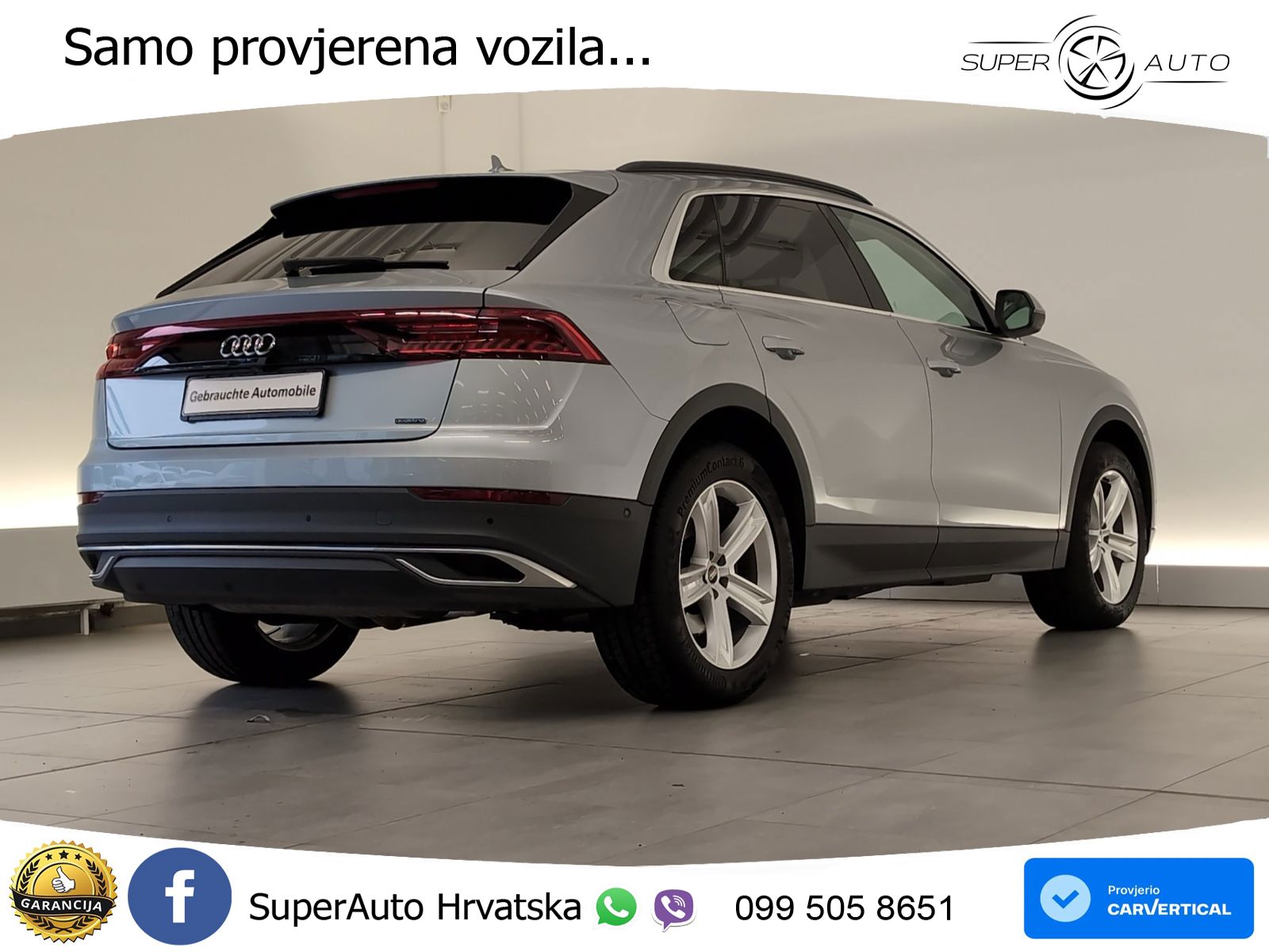 Audi Q8 55 TFSI quattro Aut. 340 KS, ZRAČNI+ACC+360+GR SJED+VIRT+ASIST