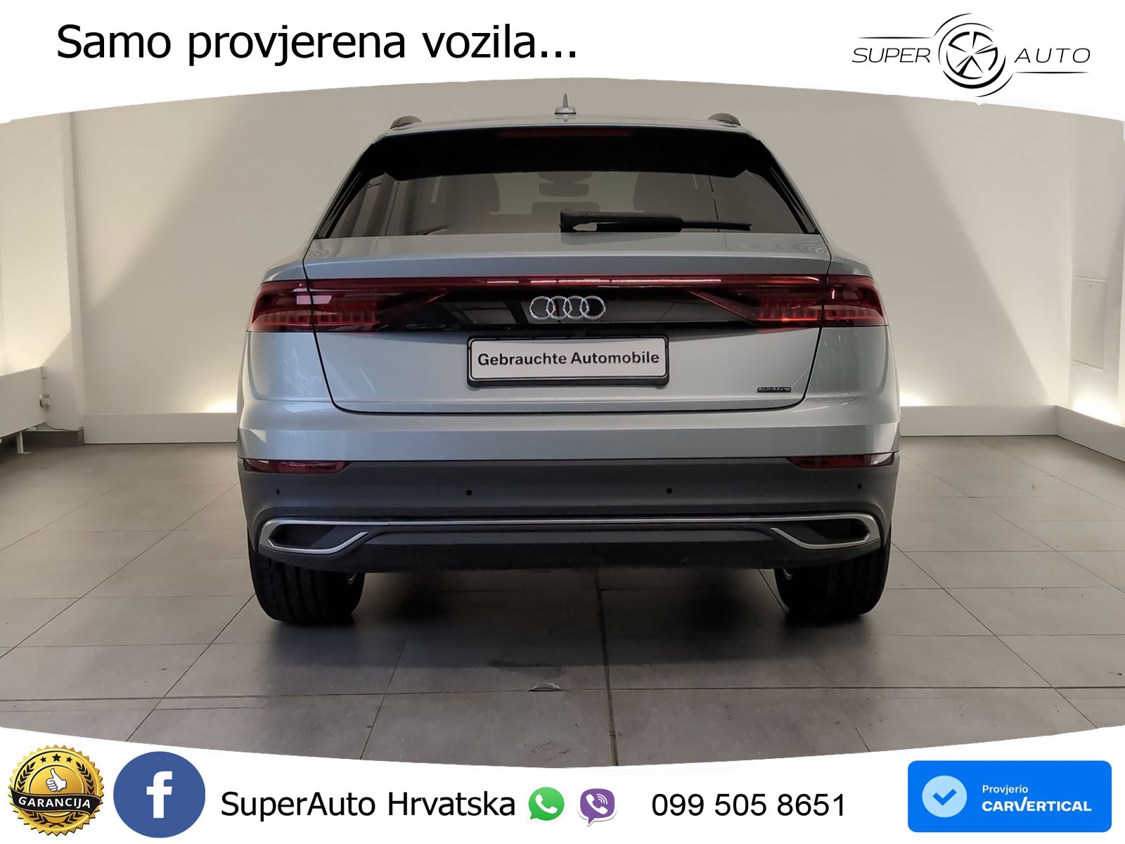 Audi Q8 55 TFSI quattro Aut. 340 KS, ZRAČNI+ACC+360+GR SJED+VIRT+ASIST