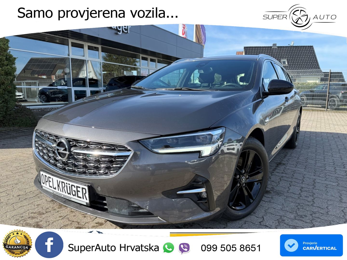 Opel Insignia ST 2.0d Aut. Elegance 174 KS, LED+TEM+GR SJED+PARK