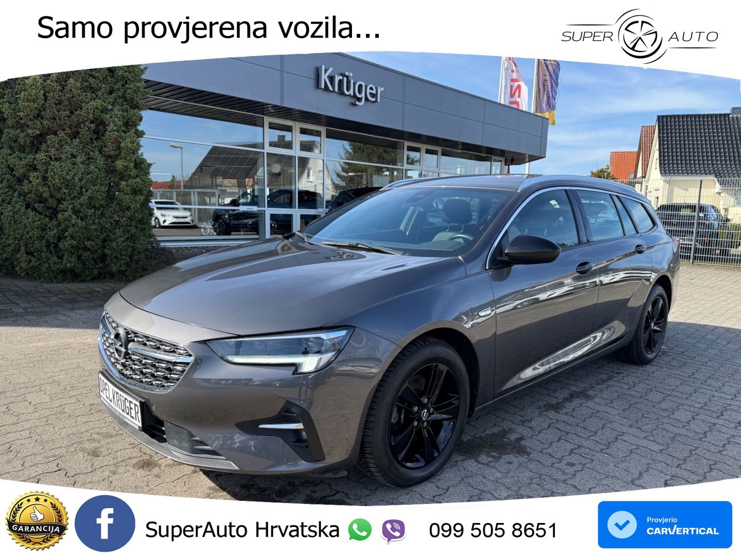 Opel Insignia ST 2.0d Aut. Elegance 174 KS, LED+TEM+GR SJED+PARK