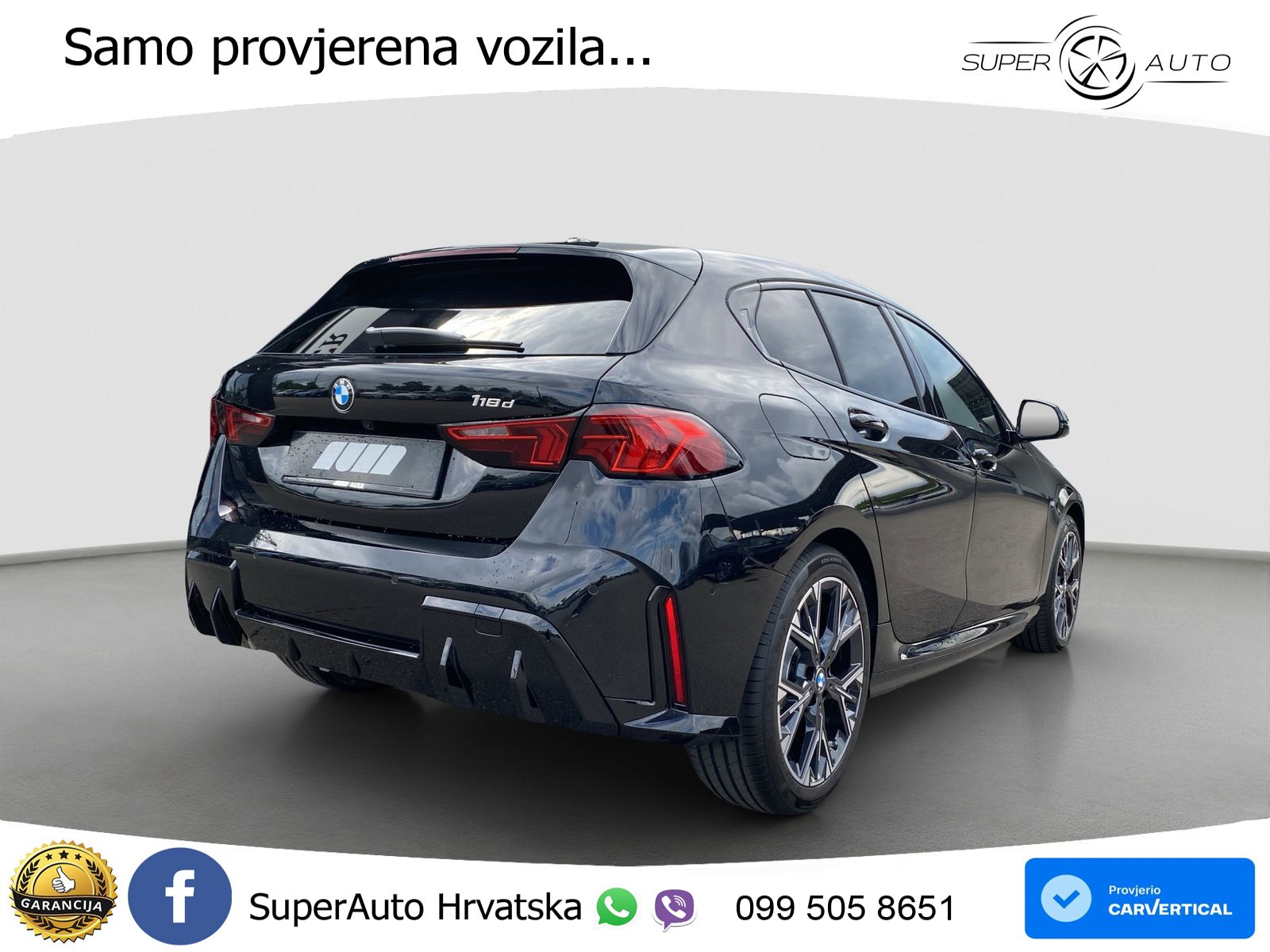 BMW 118d Aut. 150 KS, LED+HEAD+GR SJED+360+PARK