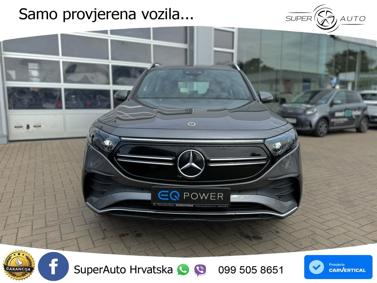 Mercedes EQB 250 Aut. AMG 190 KS, KAM+VIRT+GR SJED+LED+LANE