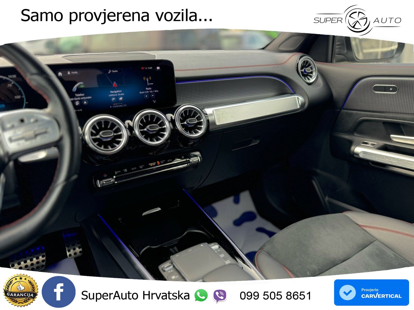 Mercedes EQB 250 Aut. AMG 190 KS, KAM+VIRT+GR SJED+LED+LANE
