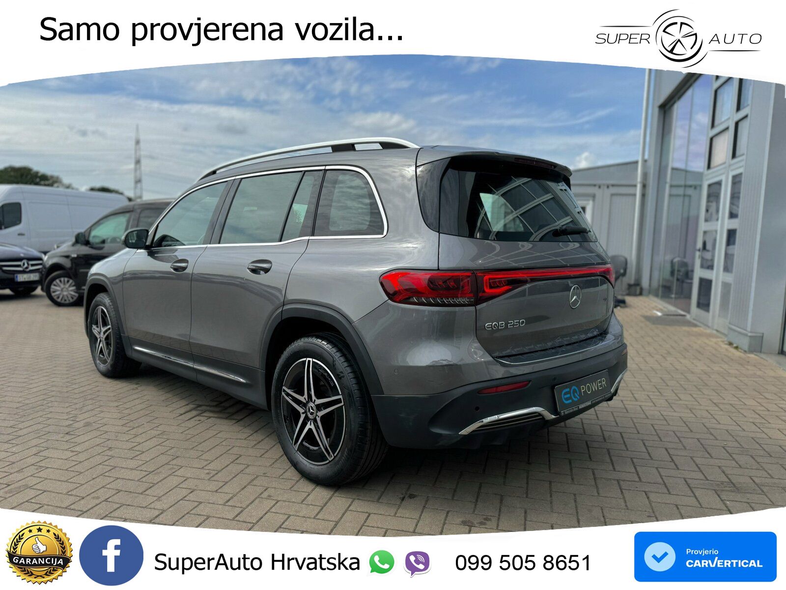 Mercedes EQB 250 Aut. AMG 190 KS, KAM+VIRT+GR SJED+LED+LANE